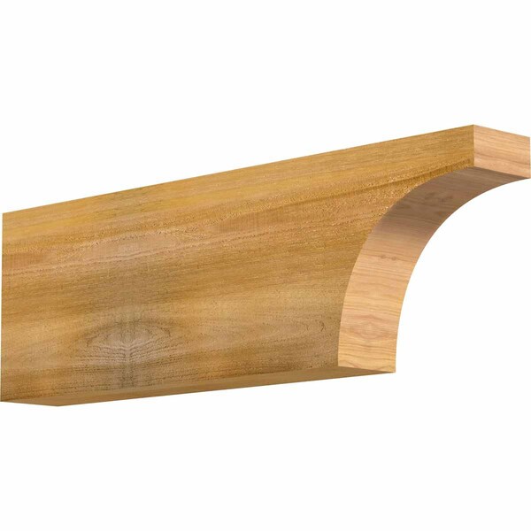 Ekena Millwork Huntington Rough Sawn Rafter Tail, Western Red Cedar, 4"W x 10"H x 32"L RFT04X10X32HUN00RWR - main